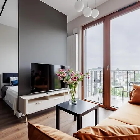 Business With 1 Bedroom By Ecru Wwa81 Apartament Warszawa